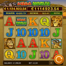 SpinBara - Mega Moolah Slot Game - Progressive Jackpot